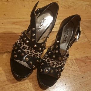 Michael Kors cheetah Heels